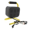 Comfort Zone Shop Heater w/2 Heat Settings or Fan Only, Black / Yellow. CZ250